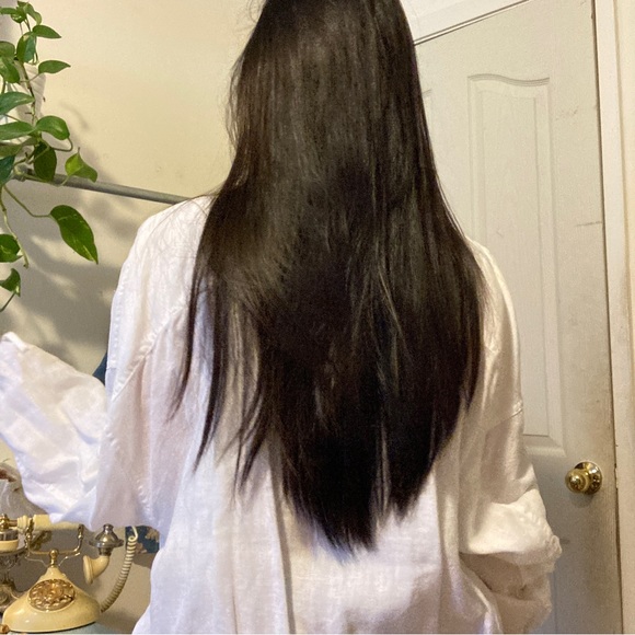 SOLD (xchange )100% LINEN JACKET - Picture 15 of 16